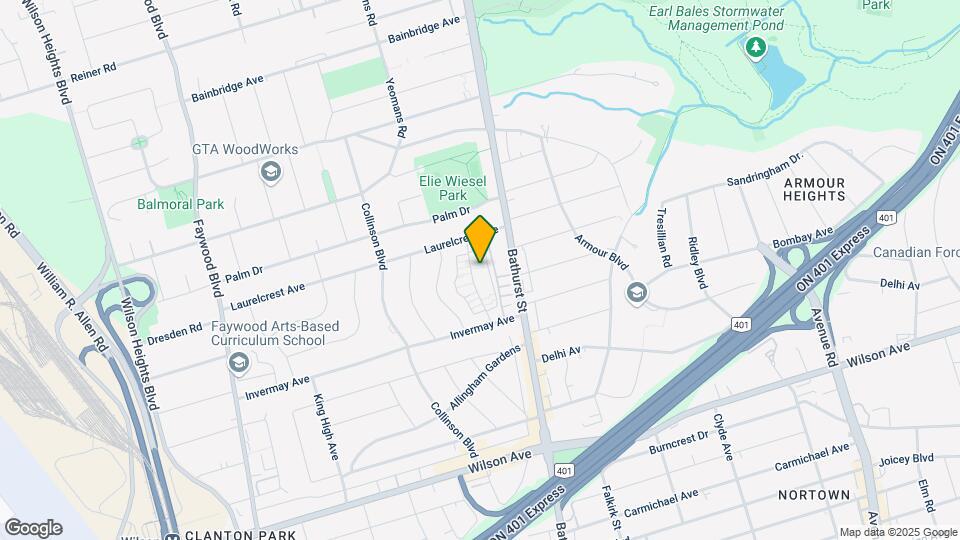 19 Rosseau Rd Map and Location Details