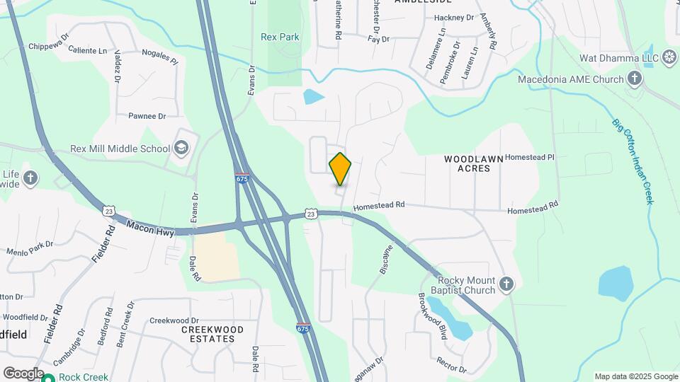 6416 Ellenwood Dr Map and Location Details