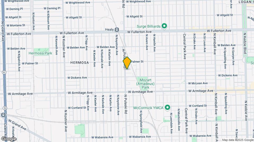 3953 W Shakespeare Ave Map and Location Details
