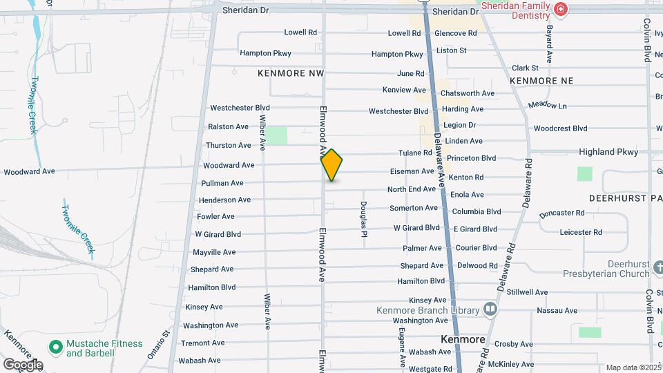 185-189 N End Ave Mapa y Detalles de la Ubicación