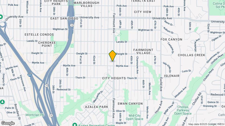 Fairmount Avenue Apartments Map and Location Details