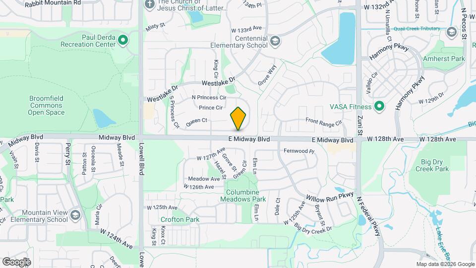 3070 S Princess Cir Map and Location Details