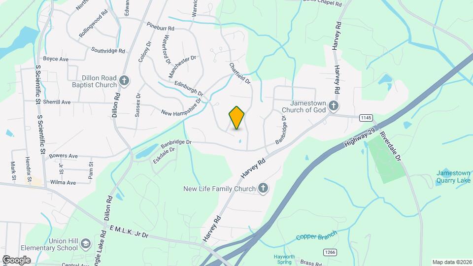 1135 Edinburgh Dr Mapa y Detalles de la Ubicación