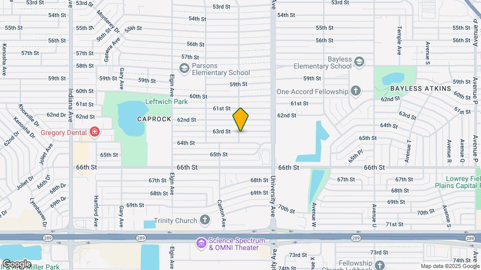 2525 63rd St Map and Location Details