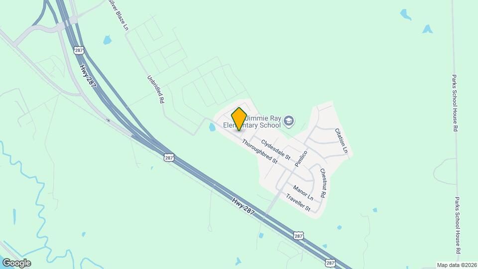 264 Thoroughbred St Map and Location Details