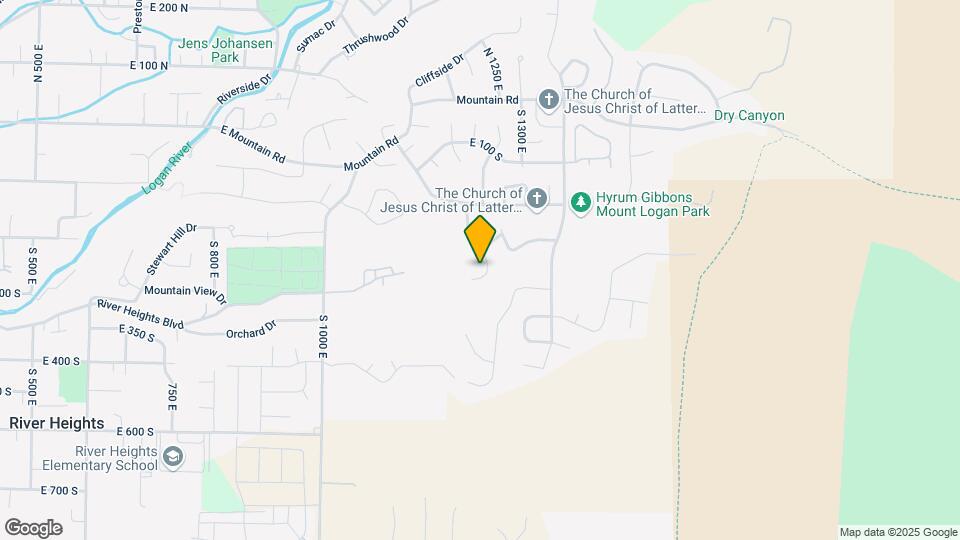 243 Eastridge Ln Map and Location Details