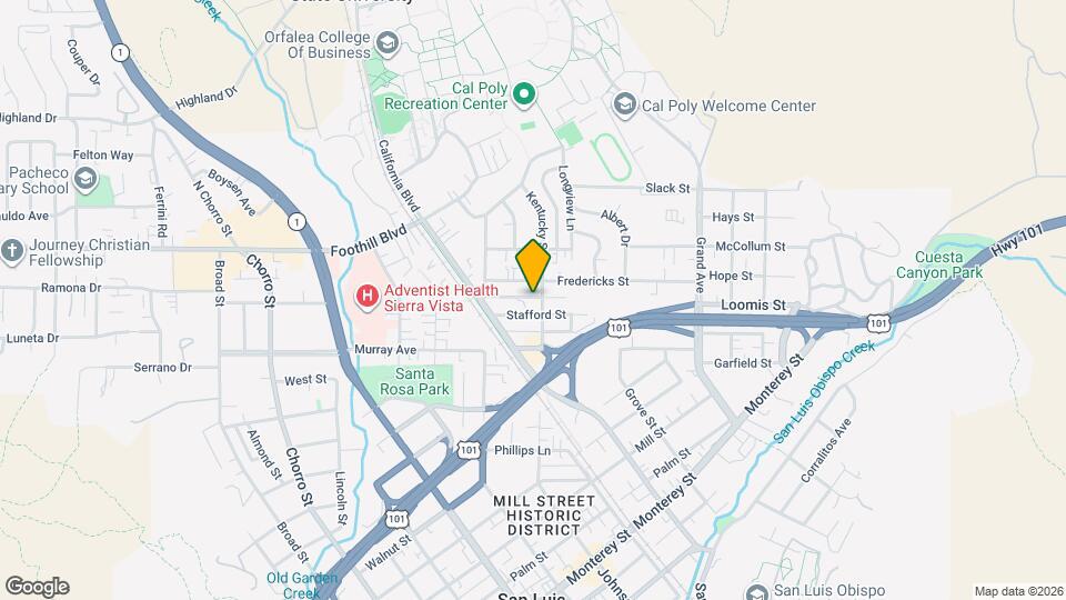 441 Kentucky St Map and Location Details