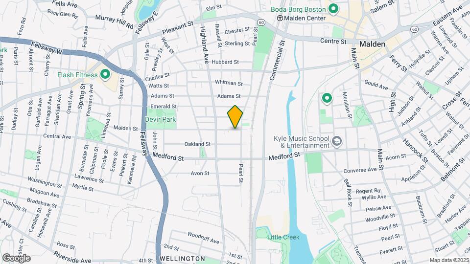 52 Malden St Map and Location Details