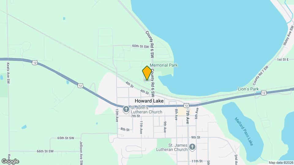 Waters Edge Townhomes and Nearby Howard Lake Apartments For Rent