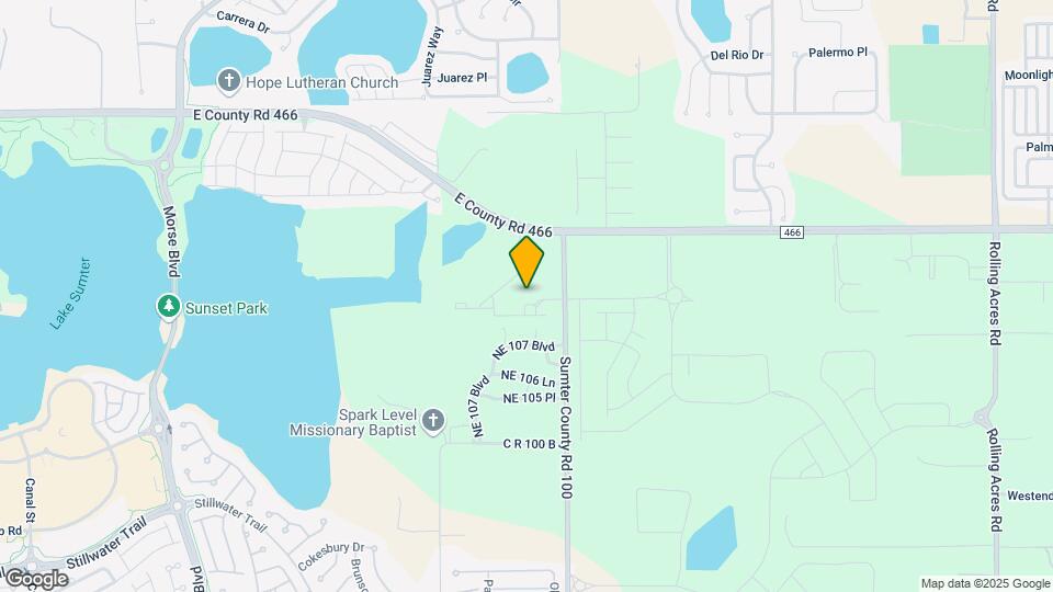 Lake Sumter Reserve Senior Mapa y Detalles de la Ubicación