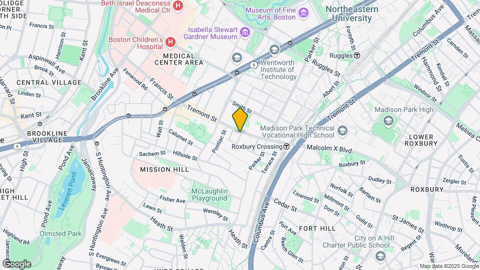 9 Burney St Mapa y Detalles de la Ubicación
