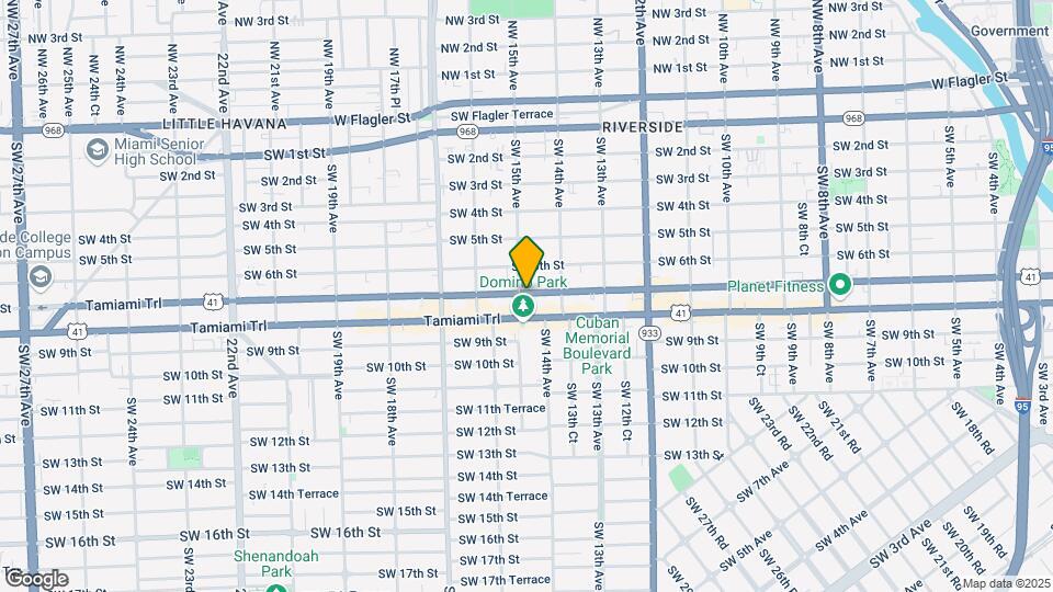 1470 SW 7th St Map and Location Details