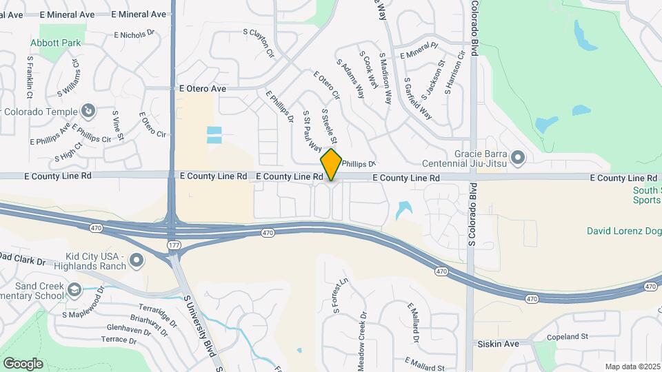 Traditions Denver Map and Location Details