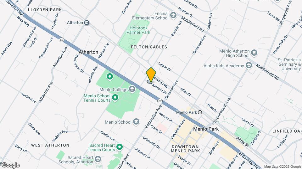 1545 San Antonio St Map and Location Details