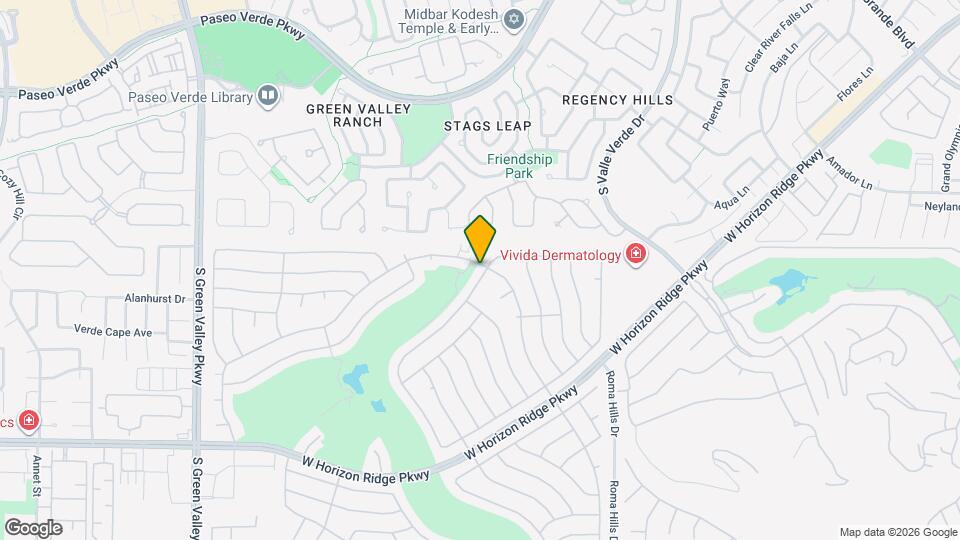 2052 Poppywood Ave Map and Location Details