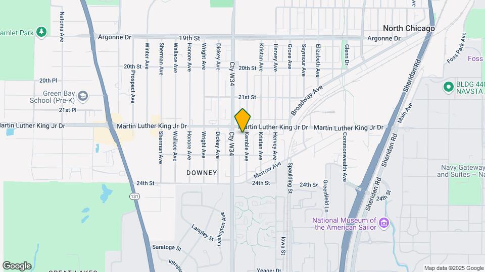 2220 Kemble Ave Mapa y Detalles de la Ubicación