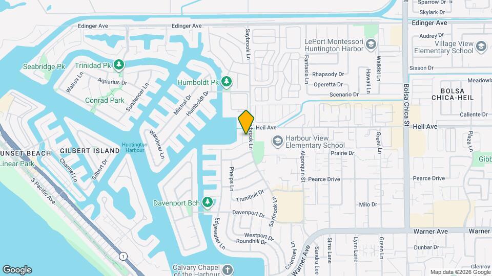 16548 Harbour Ln Mapa y Detalles de la Ubicación