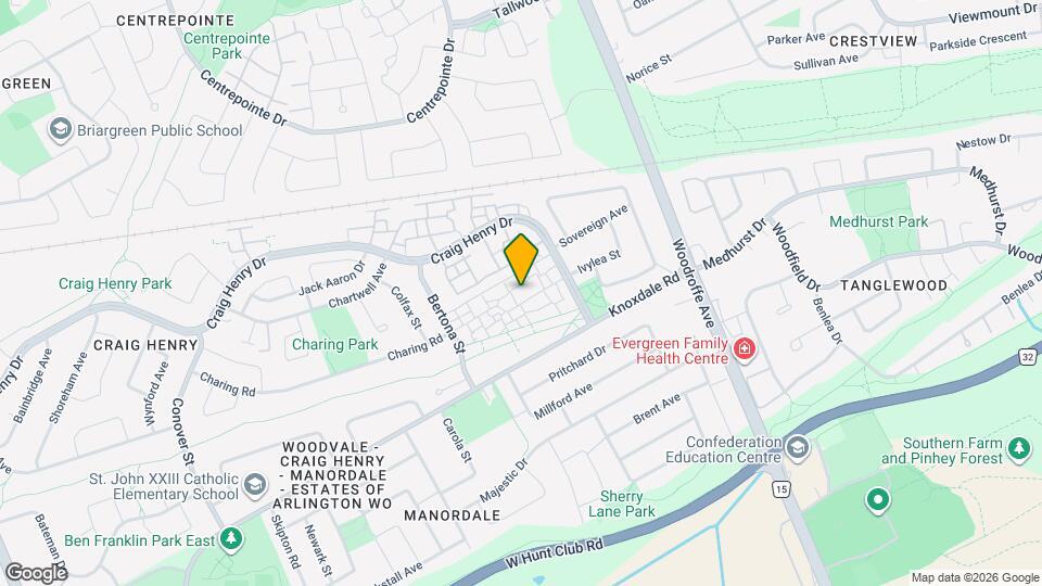 29 Woodvale Green Map and Location Details
