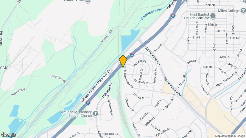 6516 Millard Fuller Rd Map and Location Details