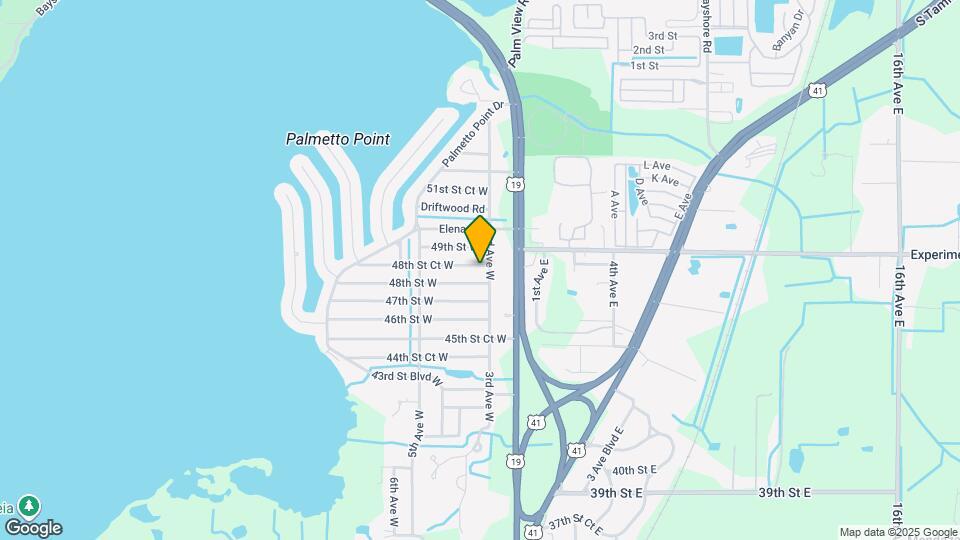 311 48th St Ct W Mapa y Detalles de la Ubicación