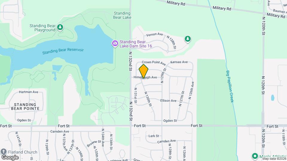 5763 N 130th St Map and Location Details