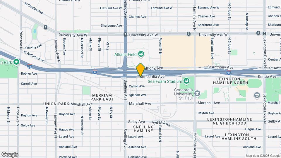1530 Concordia Ave Mapa y Detalles de la Ubicación