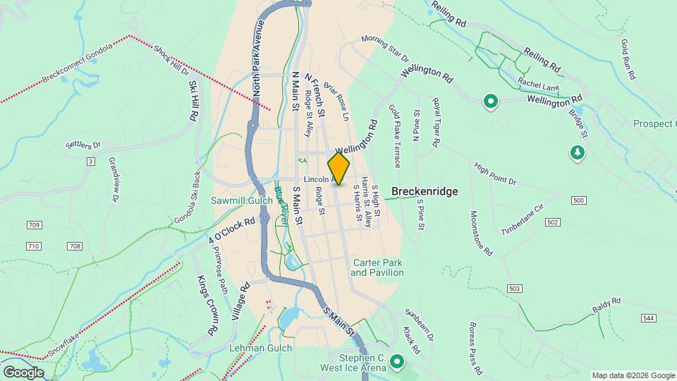 106 S French St Map and Location Details