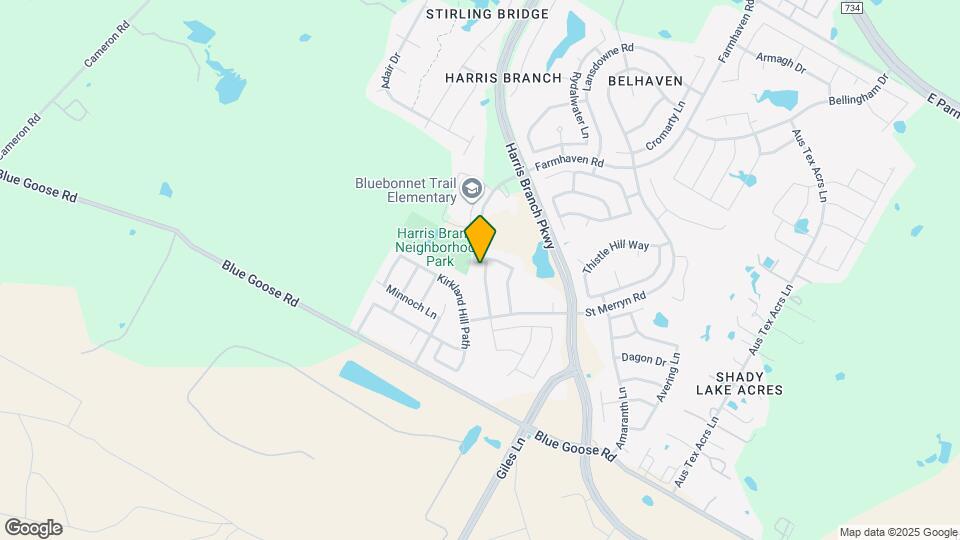 11412 Barns Trail Map and Location Details