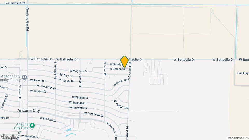 8131 W Serena Dr Map and Location Details