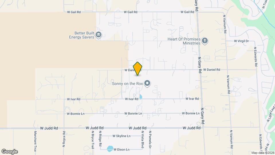 2061 W Daniel Rd Map and Location Details