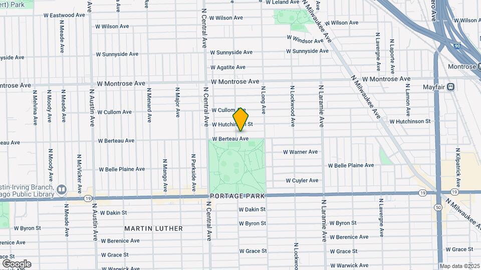 4206 N Linder Ave Mapa y Detalles de la Ubicación