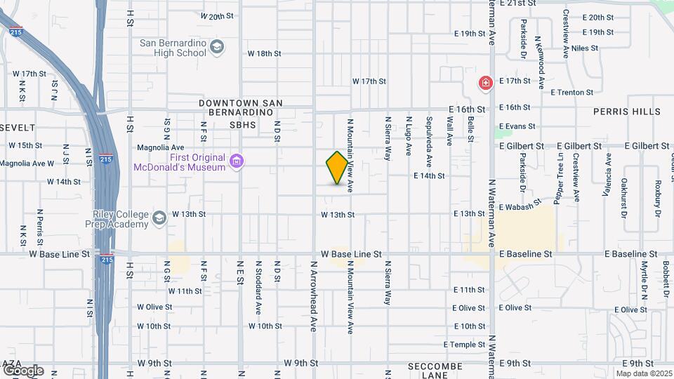 235 Virginia St Mapa y Detalles de la Ubicación