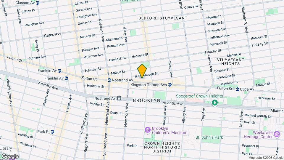 1409 Fulton St Map and Location Details
