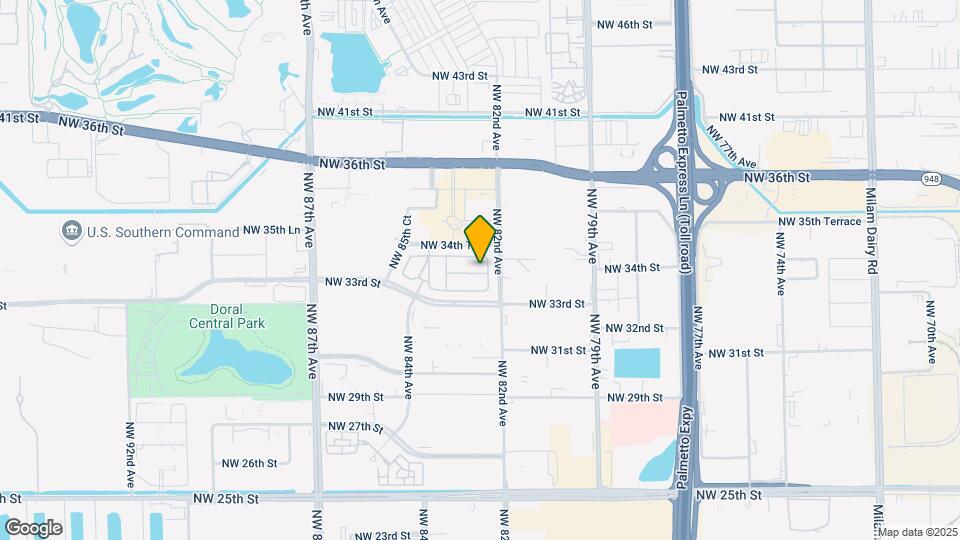 8225 NW 34th St, Unit A3 Mapa y Detalles de la Ubicación
