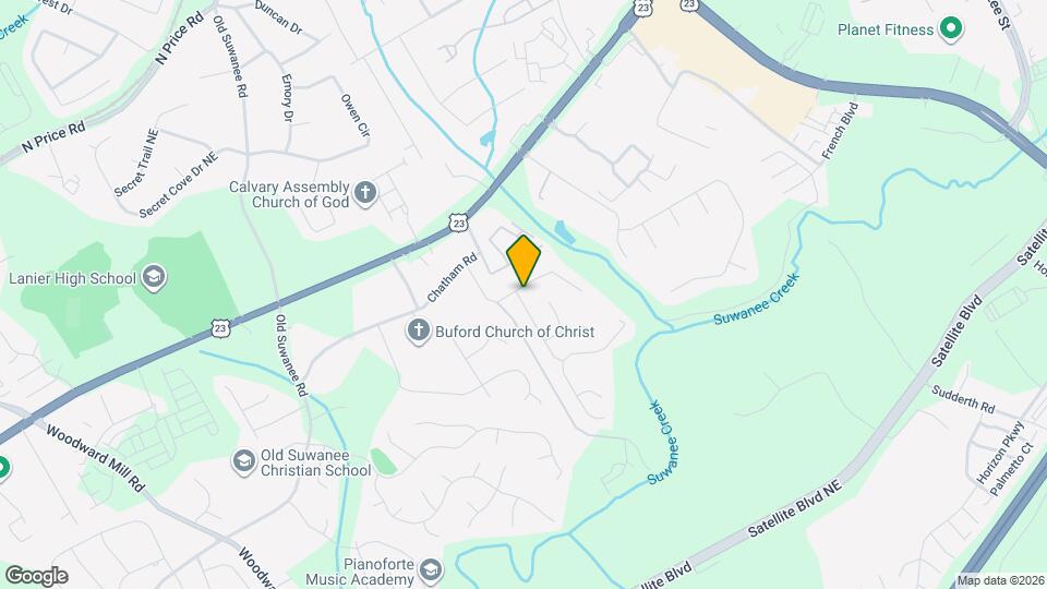 4209 Brynhill Ln Mapa y Detalles de la Ubicación