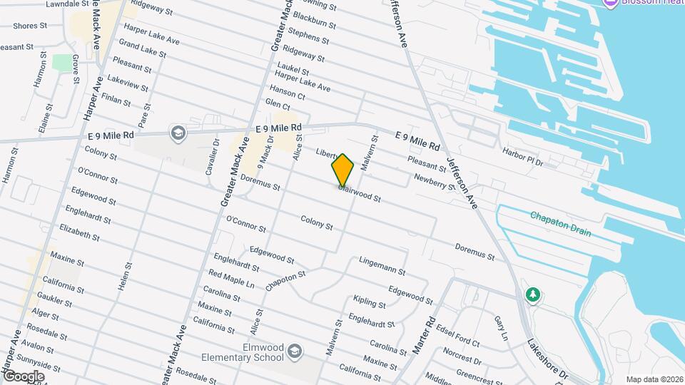 22712 Clairwood St Mapa y Detalles de la Ubicación