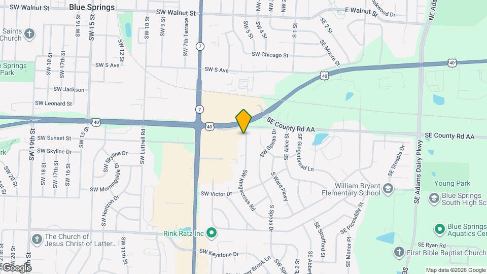 911 SW Kingscross Rd Map and Location Details