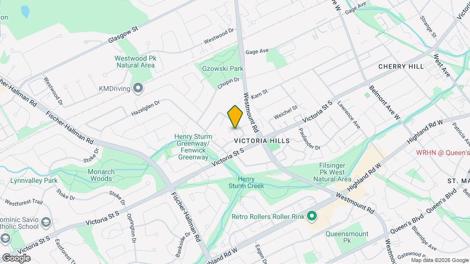 55 Mooregate Crescent Map and Location Details