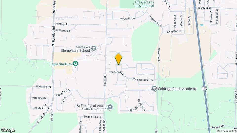 772 S Pinehurst St Map and Location Details