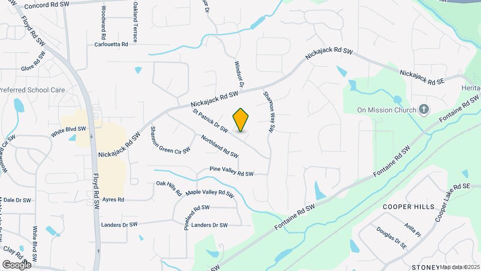 338 St Patrick Dr SW Map and Location Details