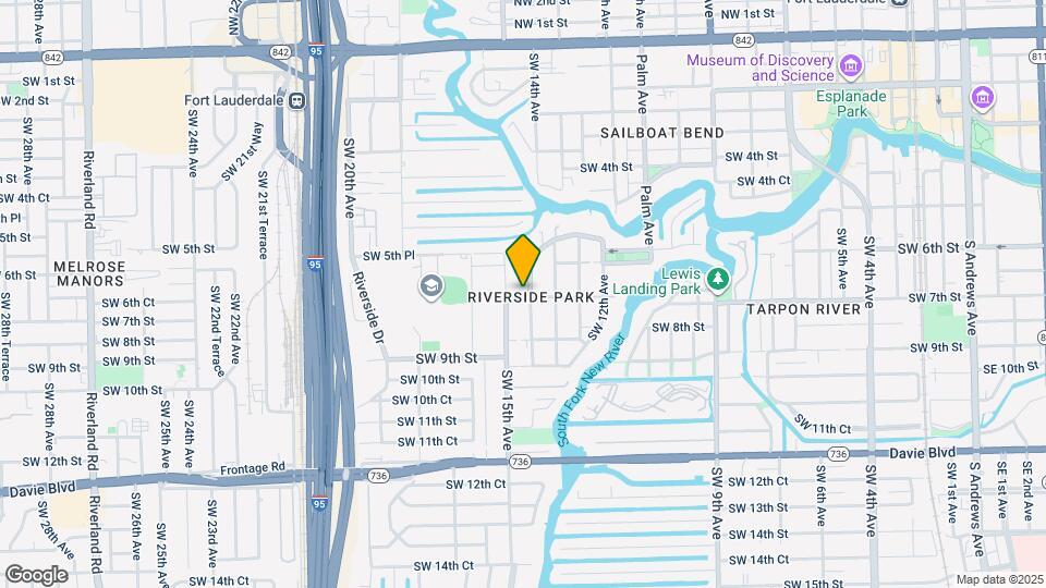 635 SW 14th Terrace Map and Location Details