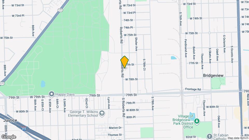 7719 Roberts Rd Map and Location Details