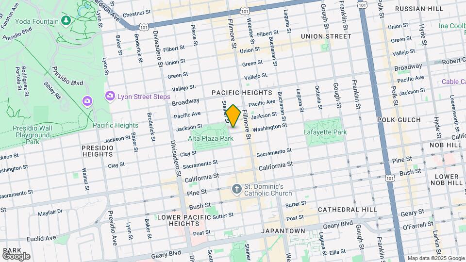 2576-2580 Washington St Mapa y Detalles de la Ubicación