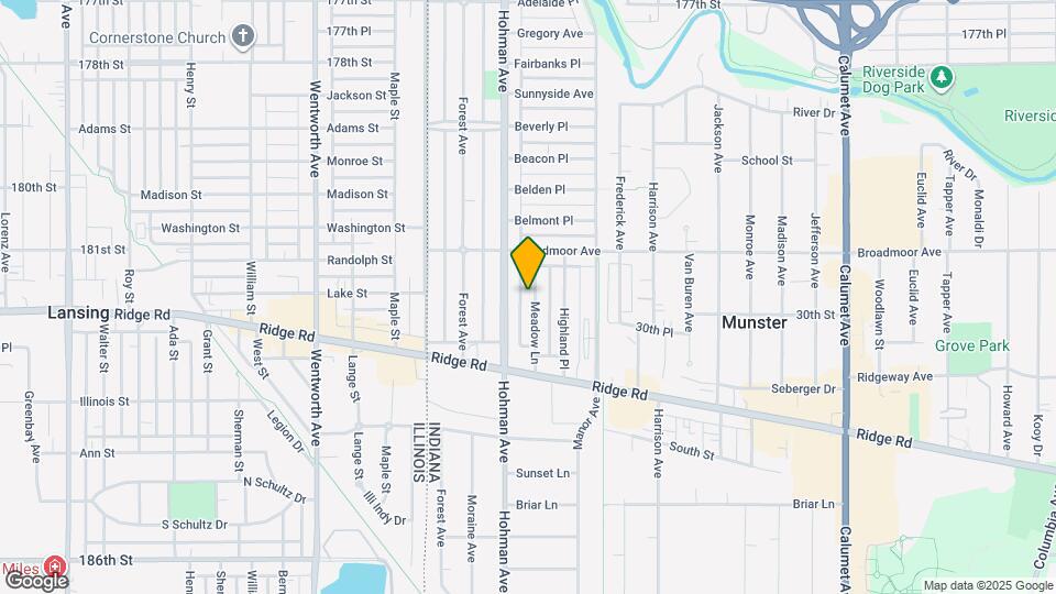 8140 Meadow Ln Map and Location Details