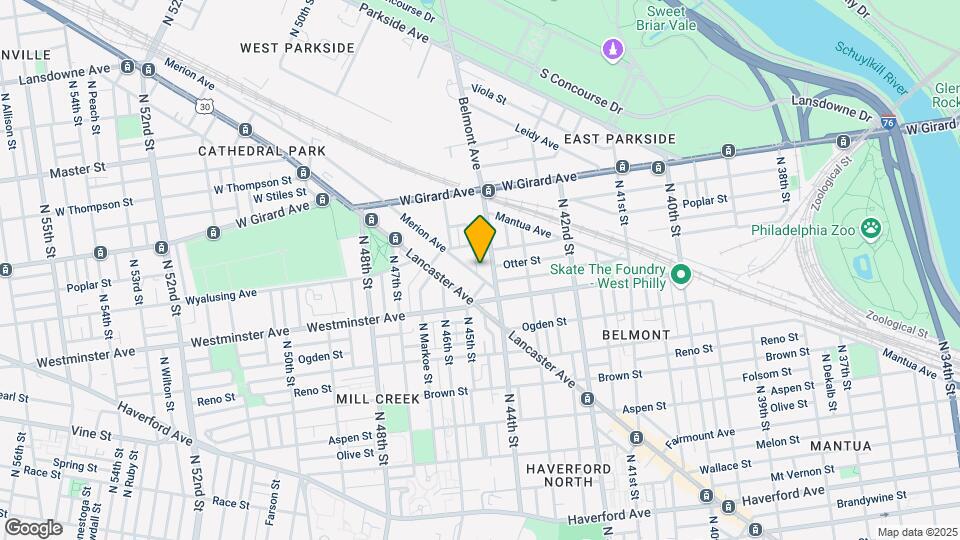937 N 45th St Map and Location Details