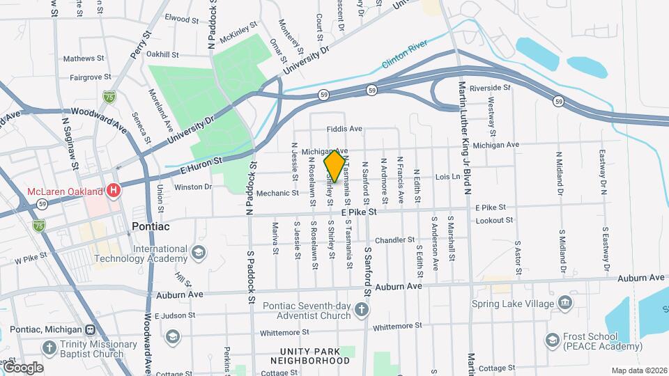38 N Shirley St, Unit 2 Map and Location Details