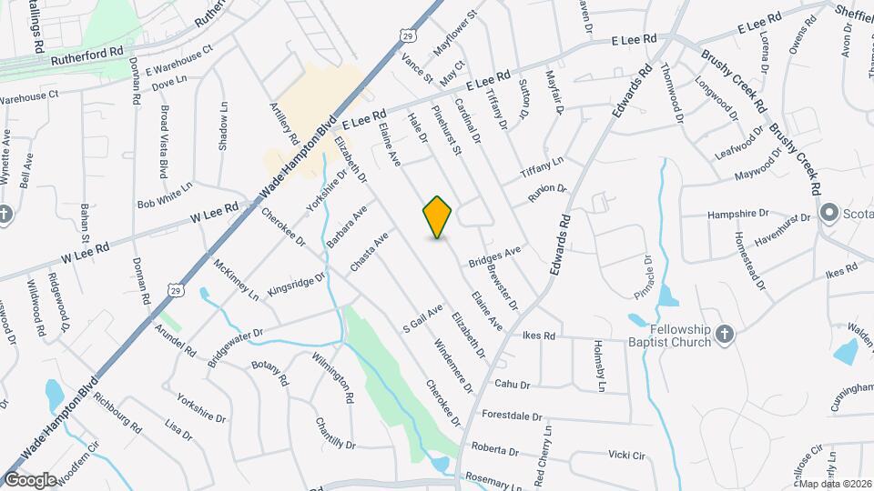 230 Elaine Ave Map and Location Details