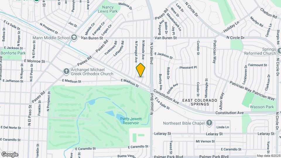 2202 N Meade Ave Map and Location Details
