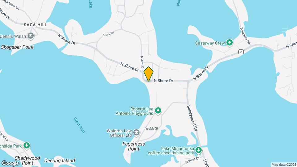 3995 N Shore Dr Map and Location Details