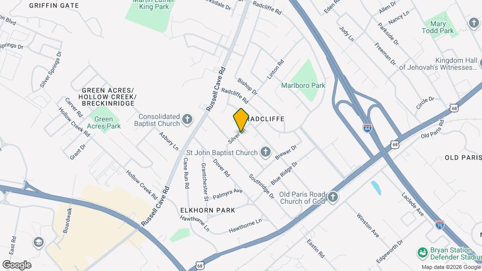 1724 Silver Ln Map and Location Details